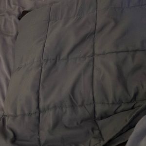 grey blanket